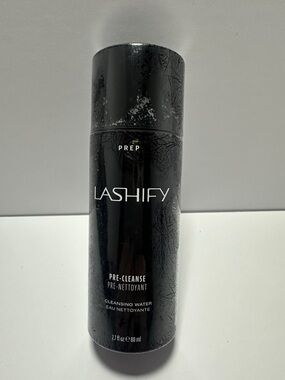 LASHIFY PREP Pre-Cleanse Cleansing Water - Black